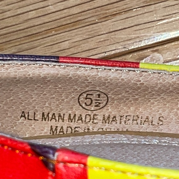 Colorful PRIDE 🌈 heels pumps 5 1/2 - Picture 7 of 14